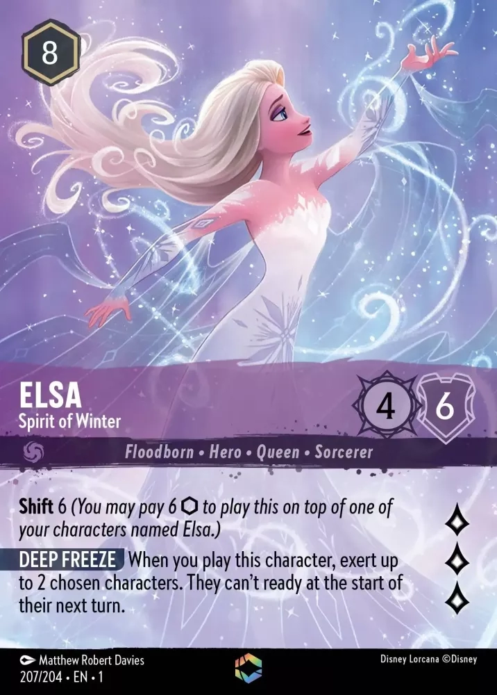 Elsa Enchantée Carte - Elsa Enchantée